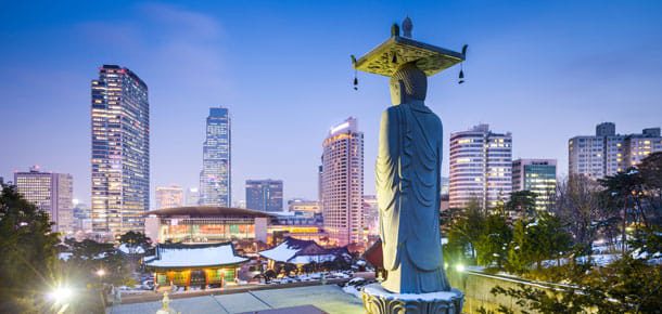 🇰🇷 Seul od 2537 zł z Wrocławia i Warszawy